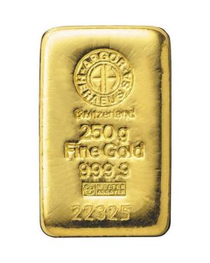 Zlatý slitek 250 gramů + luxusní etuje zdarma