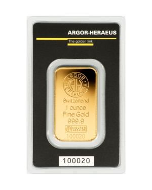 Zlatý slitek 1 Oz (31,103 gramů)
